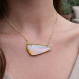 Pastel Opal Thorn Necklace