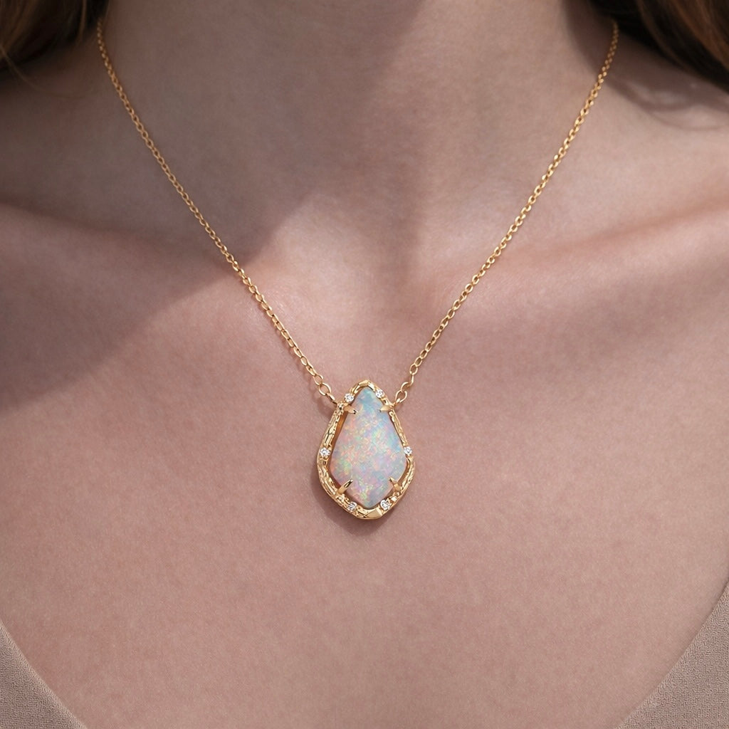 Opal Kite Necklace