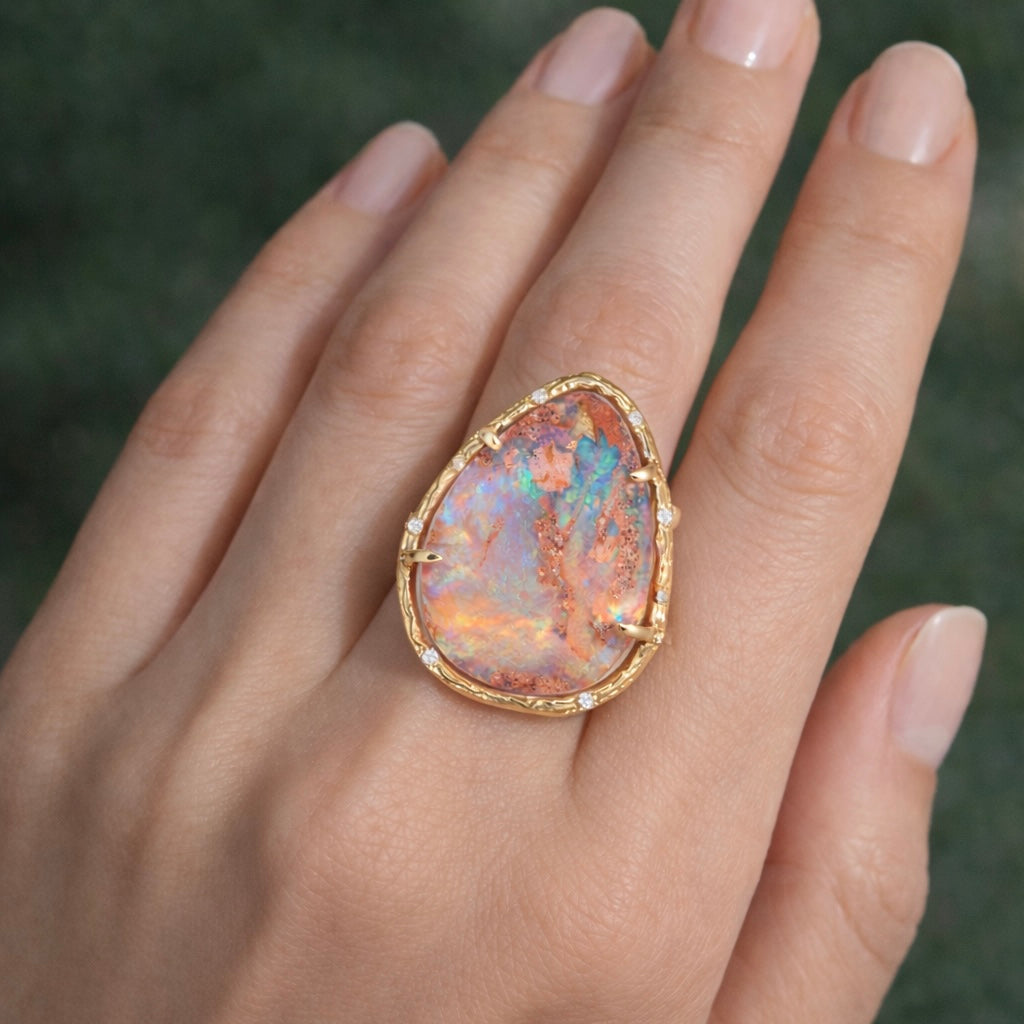 Pastel Opal Ring