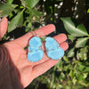 Lavender Turquoise Earrings