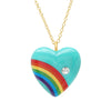 Rainbow Heart Necklace