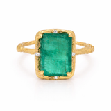 Emerald Amble Ring