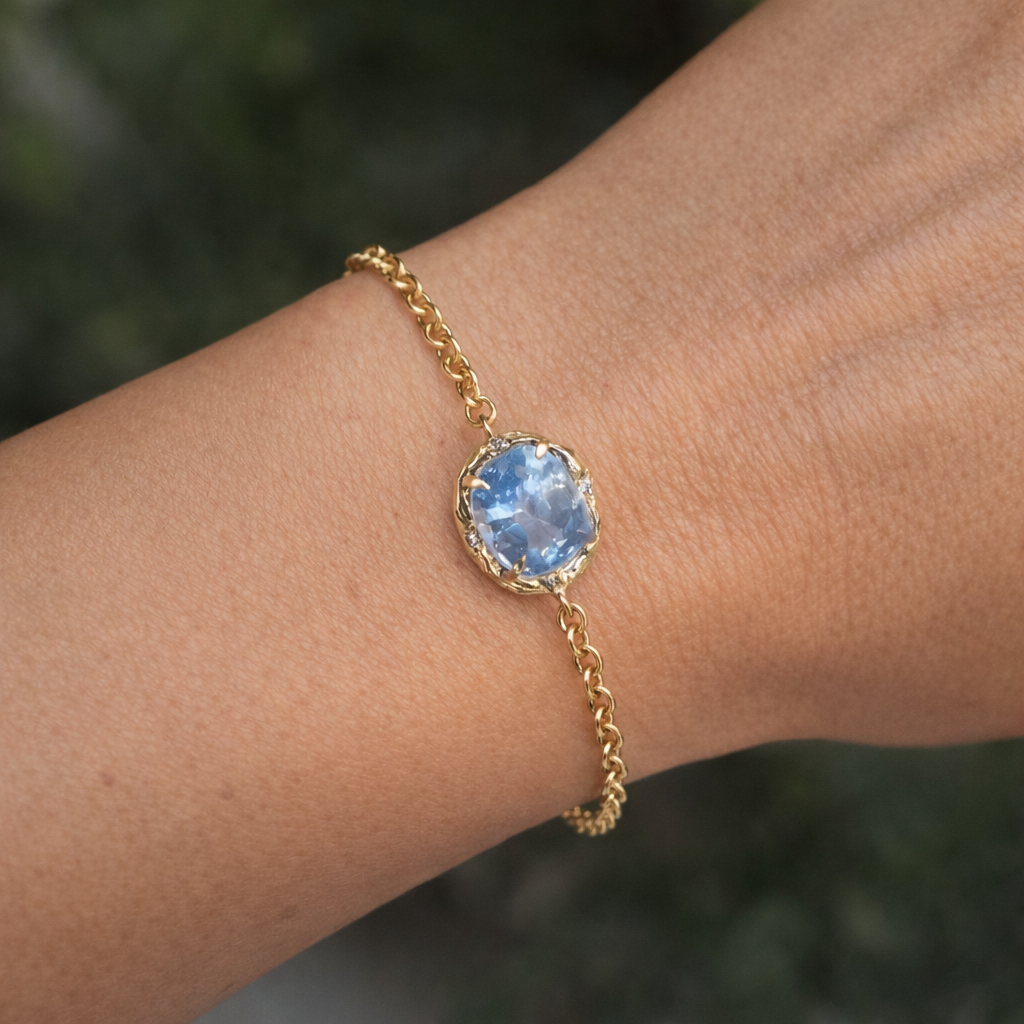 Sapphire Sea Bracelet