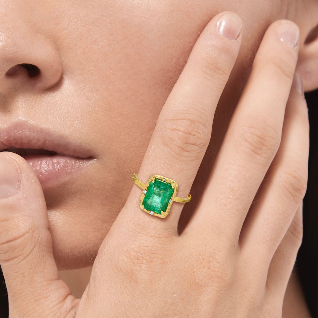 Emerald Grove Ring