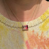 Bi Color Tourmaline Necklace