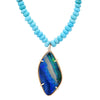 Aqua Opal Necklace