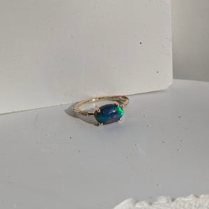 Celestial Tide Opal Ring