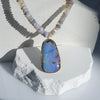 Lavender Opal Necklace