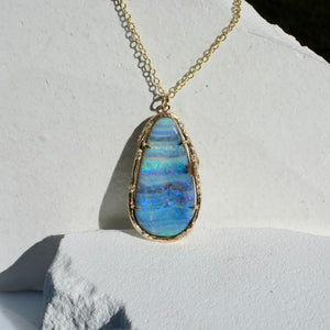 Opal Waveline Necklace