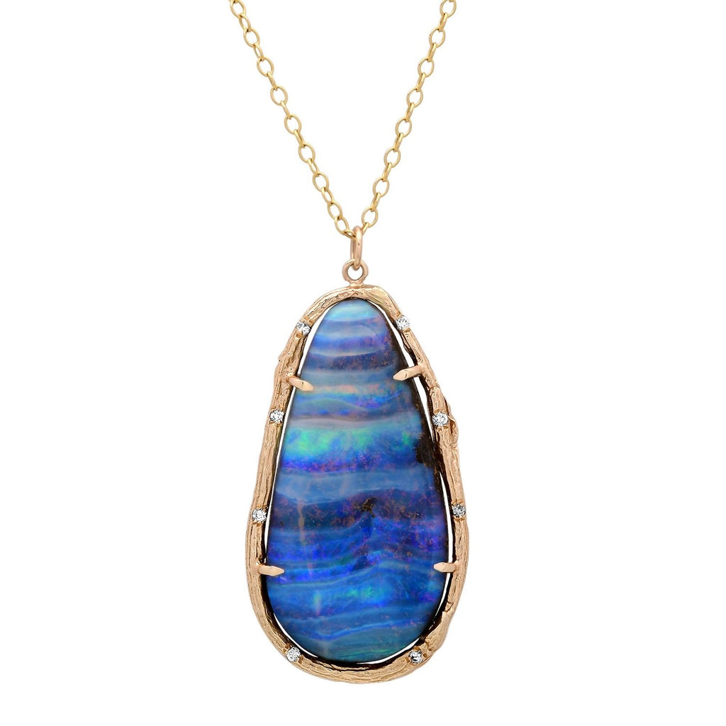 Opal Waveline Necklace