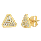 Benitoite Studs