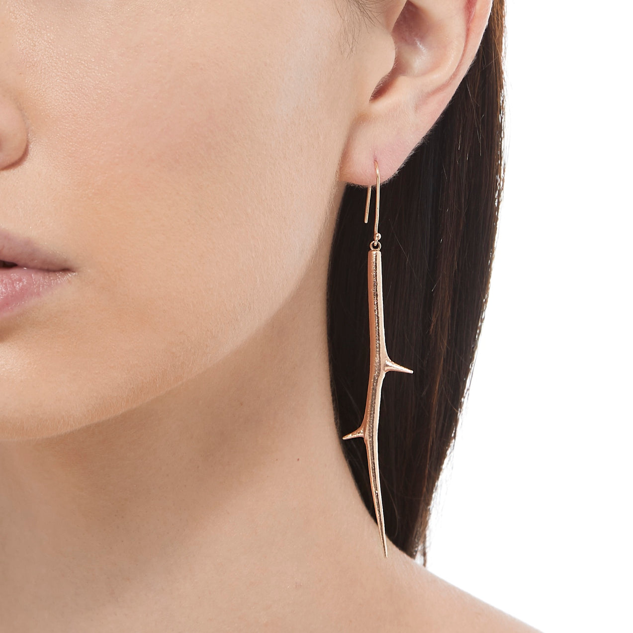 Long Thorn Earrings