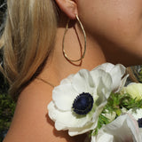 Teardrop Willow Hoops