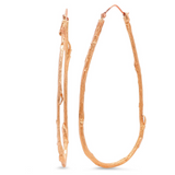 Teardrop Willow Hoops