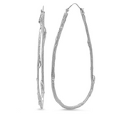 Teardrop Willow Hoops