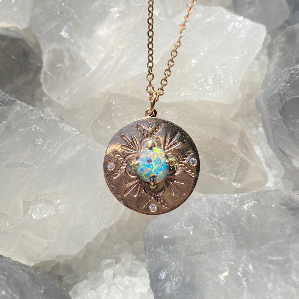 Opal Navajo Necklace