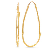 Teardrop Willow Hoops